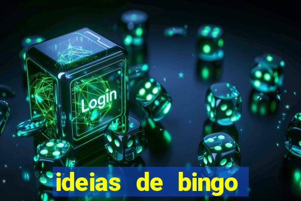 ideias de bingo para o natal